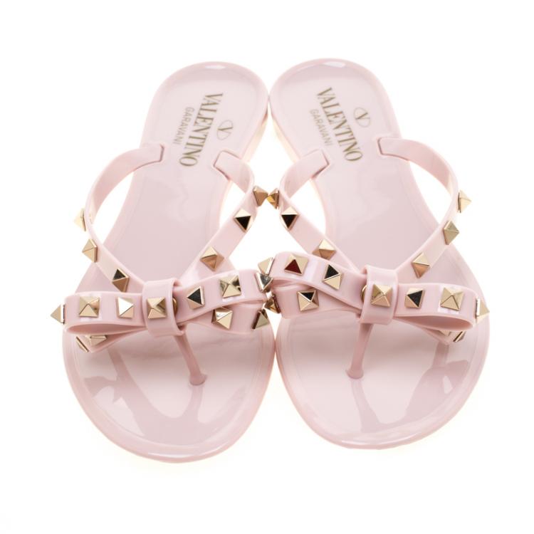 valentino womens flip flops