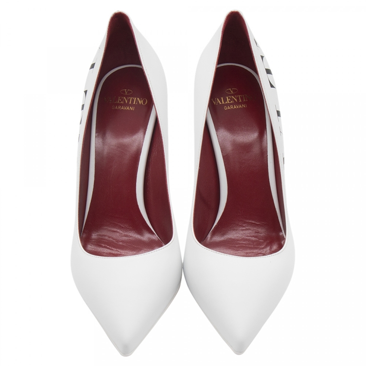 Vltn shop white pumps