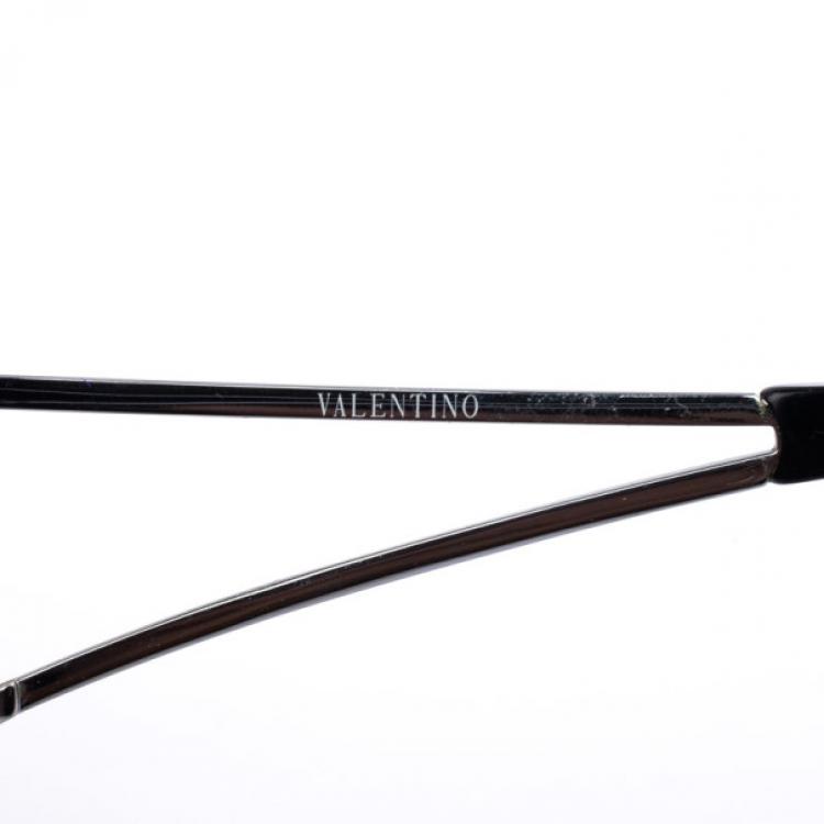 Pre Owned Valentino Embellished Women Aviators