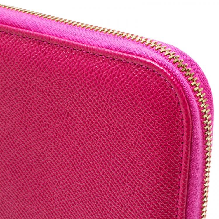 Pre Owned Valentino Pink Leather iPad Case 