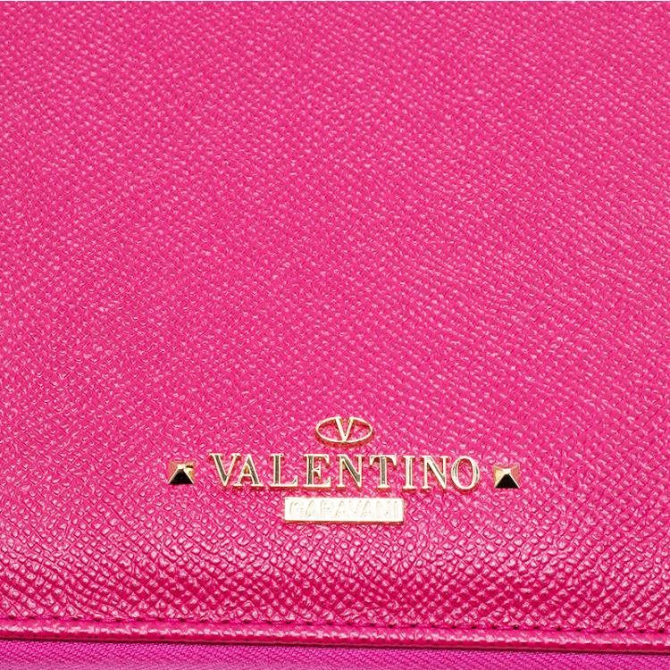 Pre Owned Valentino Pink Leather iPad Case 
