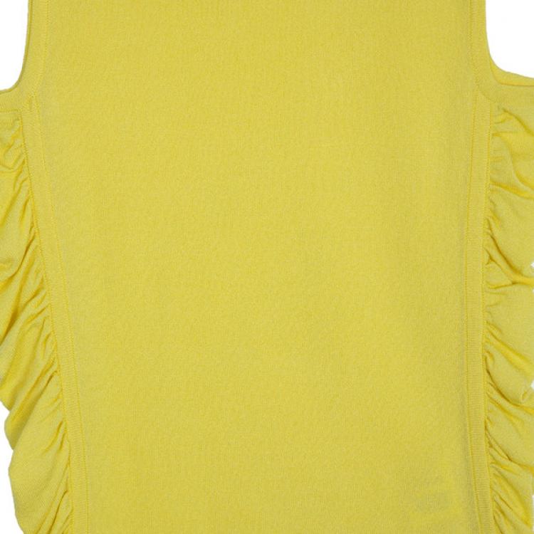 Pre Owned Valentino Yellow Top M