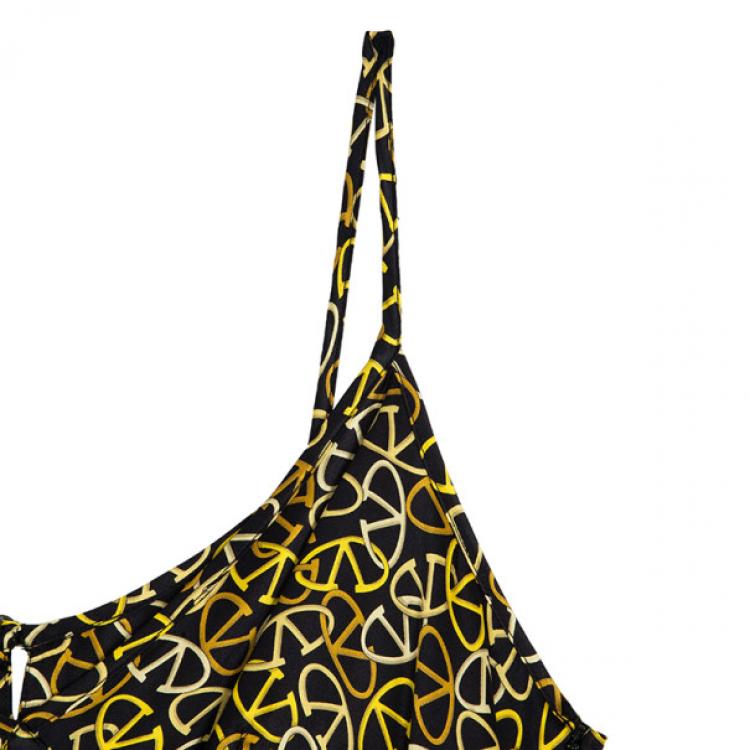 Pre Owned Valentino Silk Tank Top M