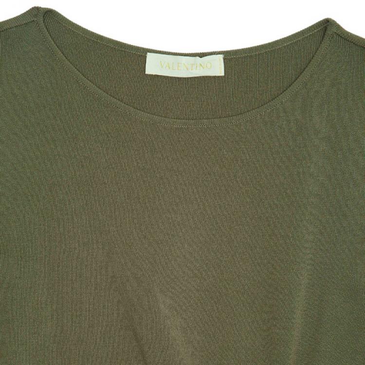 Pre Owned Valentino Sleeveless Knit Top S