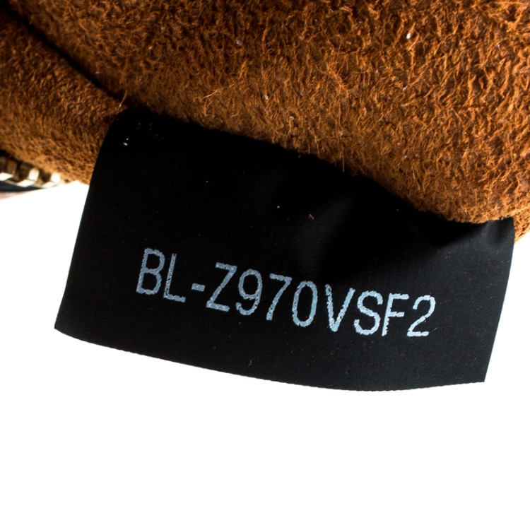 Pre Owned Valentino Tan Leather Rockstud Trapeze Tote