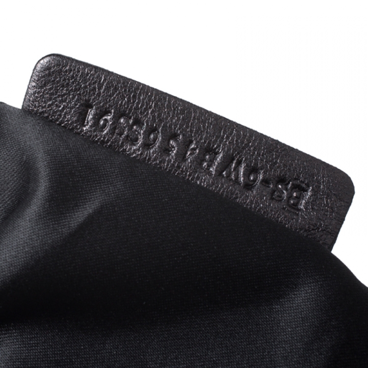 Pre Owned Valentino White Nappa Leather Studded Folie Bow Hobo