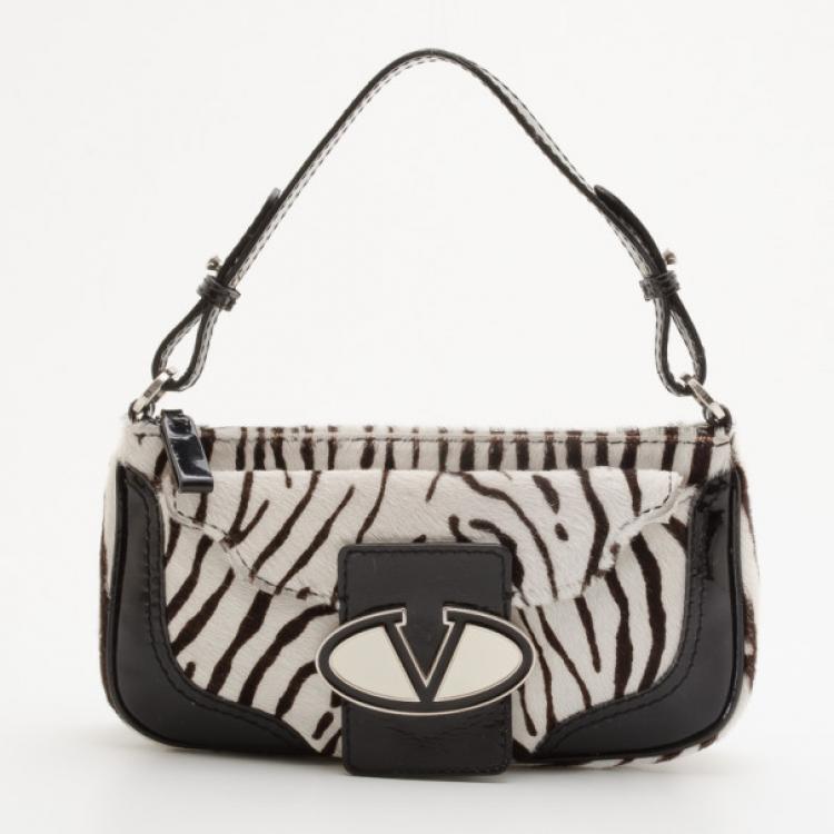 valentino pony hair handbag