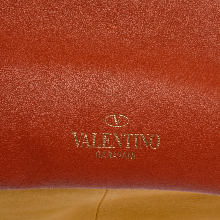 Pre Owned Valentino Multicolor Leather Mime Bag