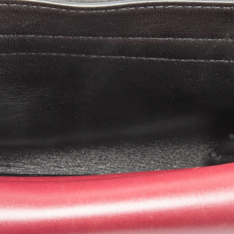 Pre Owned Valentino Multicolor Leather VRing Crossbody Bag