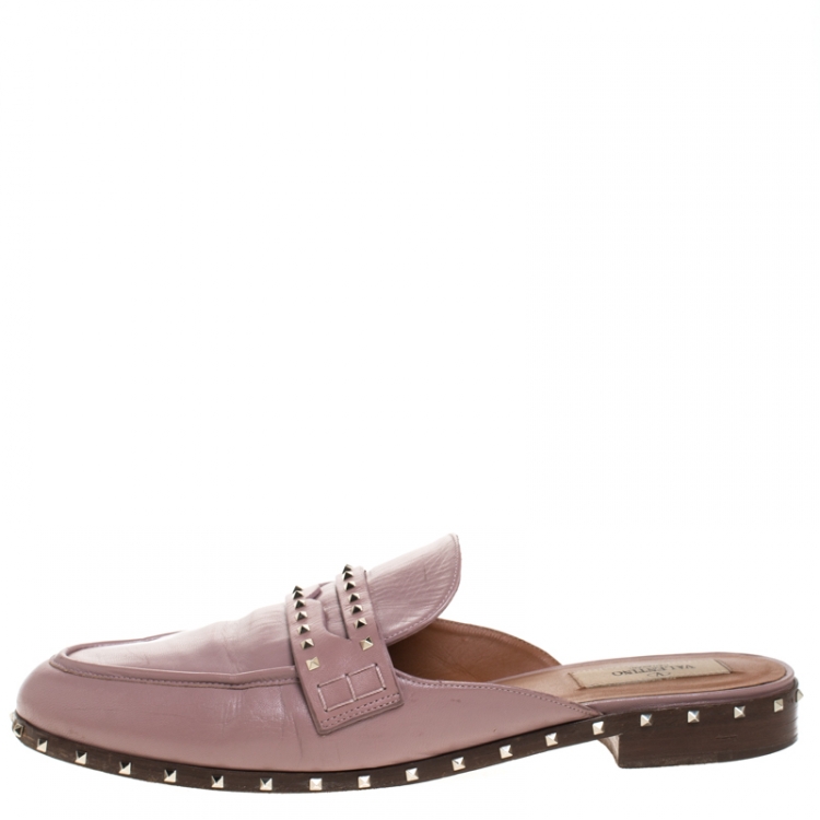 valentino flat mules