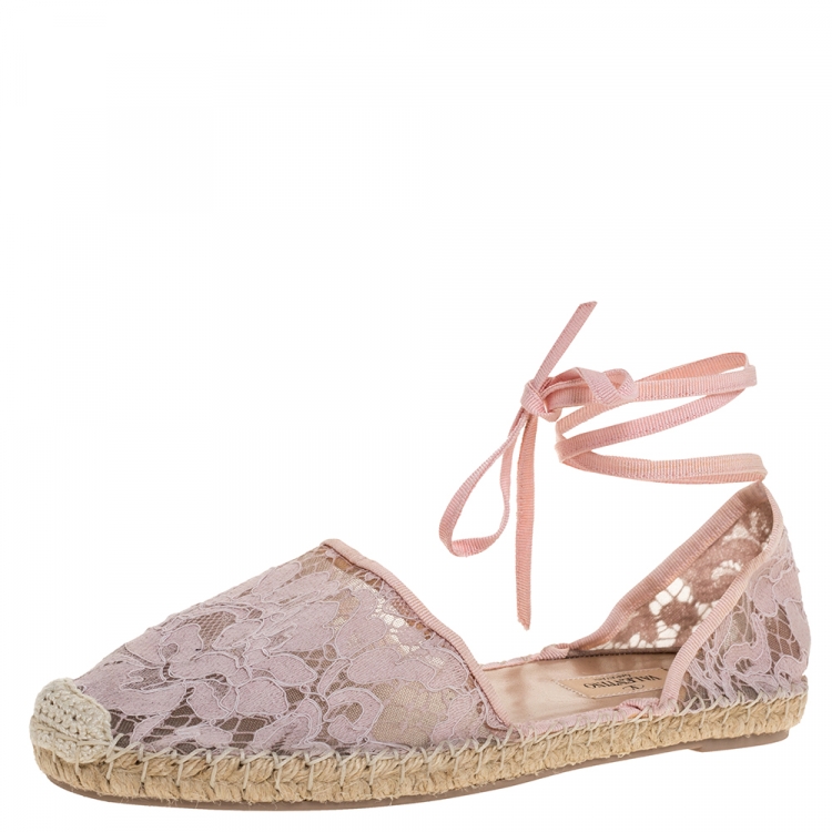 ankle wrap espadrille flat sandals