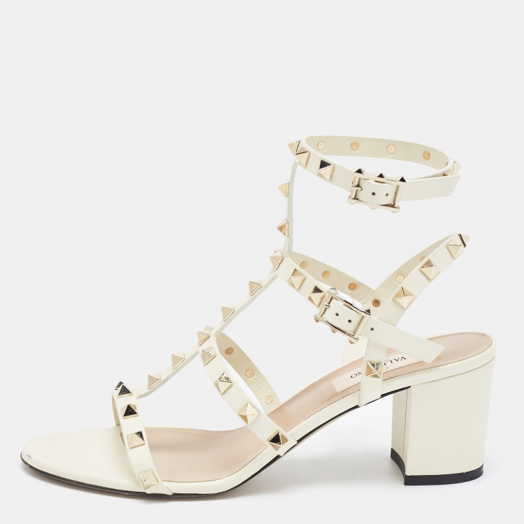 Valentino discount sandals white