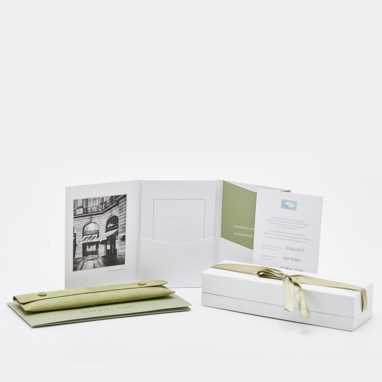 مملوكة مسبقًا Van Cleef & Arpels Frivole Ruby 18k Rose Gold Bracelet