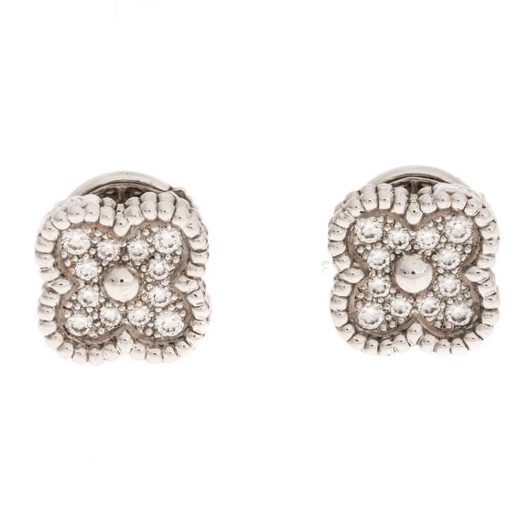 Baguette & Round Staggered Bar Diamond Earrings - Sarah O.