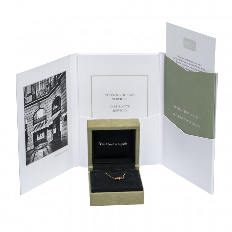 Pre Owned Van Cleef & Arpels Frivole Diamond 18K Yellow Gold Bracelet