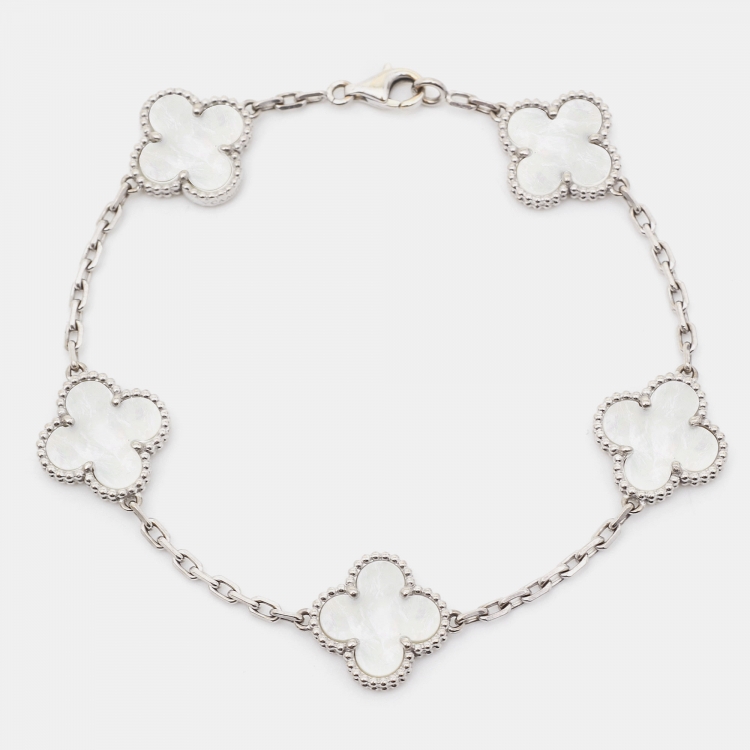 White van online cleef bracelet