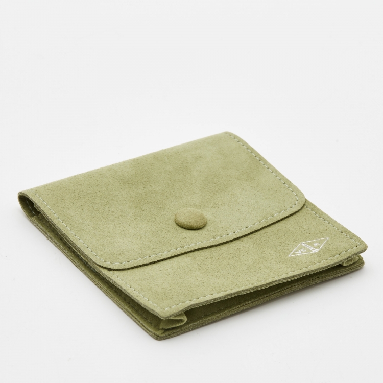 Pre Owned Van Cleef & Arpels Sweet Alhambra Textured 18K Rose Gold Stud Earrings