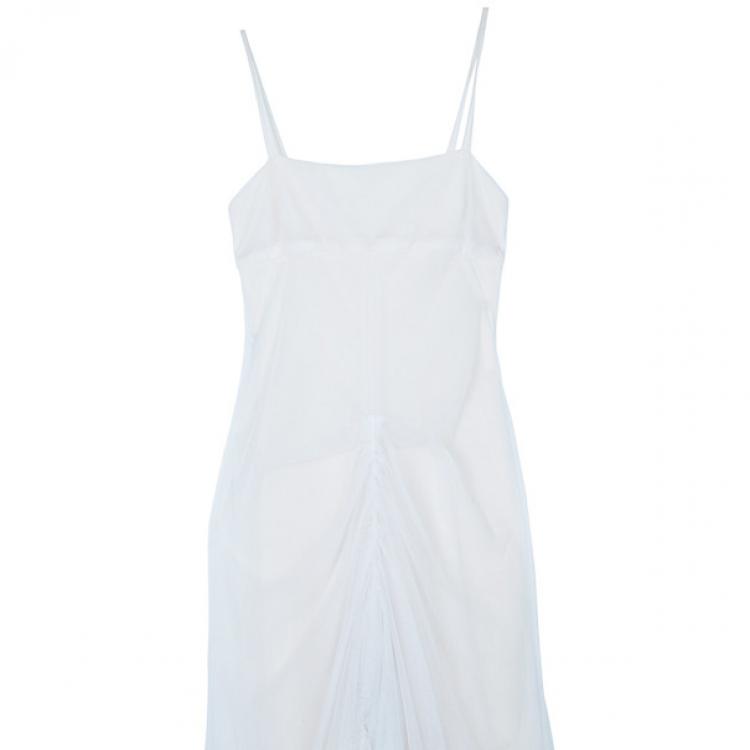 Pre Owned Vera Wang Rouched Tulle Wedding Gown M