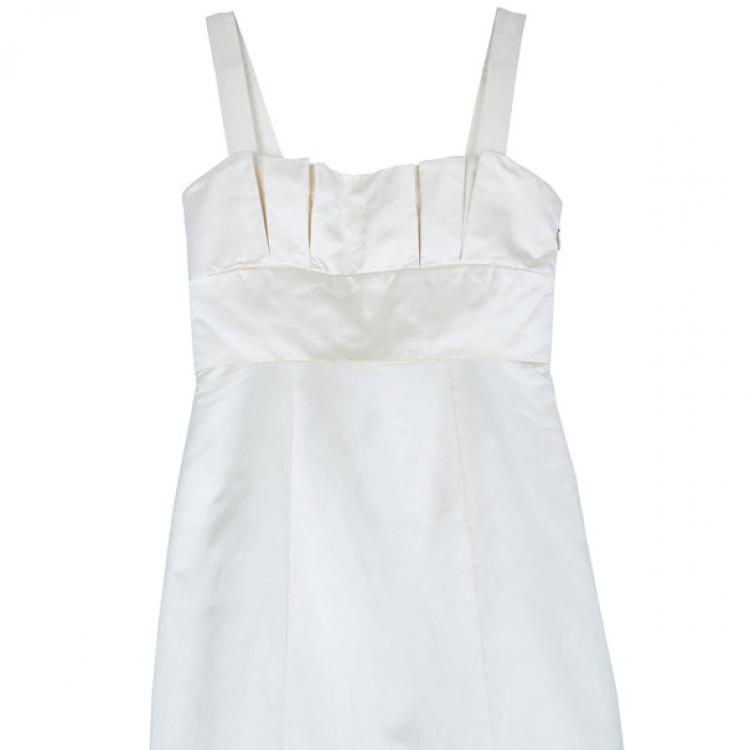 Pre Owned Vera Wang Duchesse Mermaid Silk Gown L