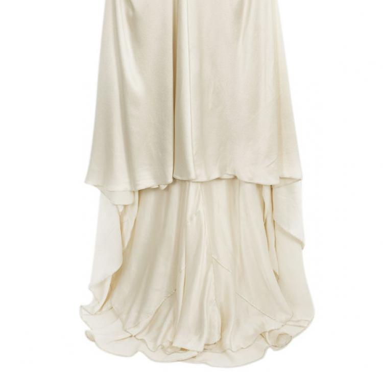 مملوكة مسبقًا Vera Wang Sheath Wedding Dress Size M