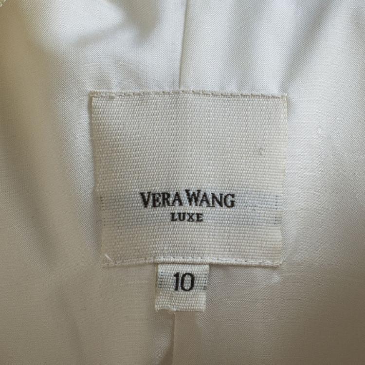 Pre Owned Vera Wang Audrey Luxe Wedding Dress L