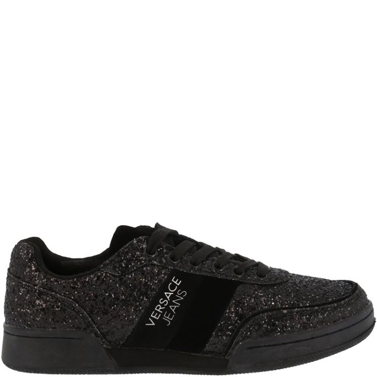 versace glitter sneakers