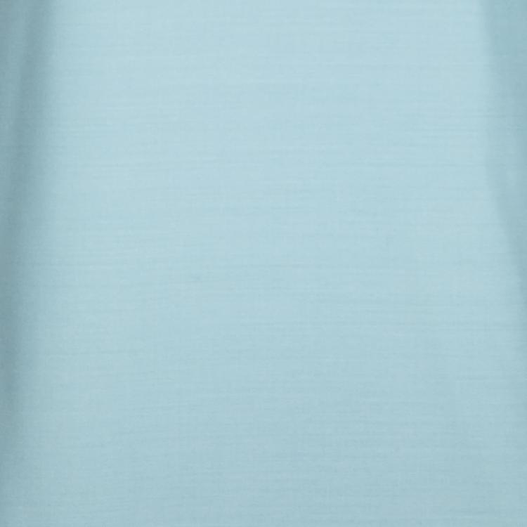مملوكة مسبقًا Gianni Versace Powder Blue Wool Cap Sleeve Top M