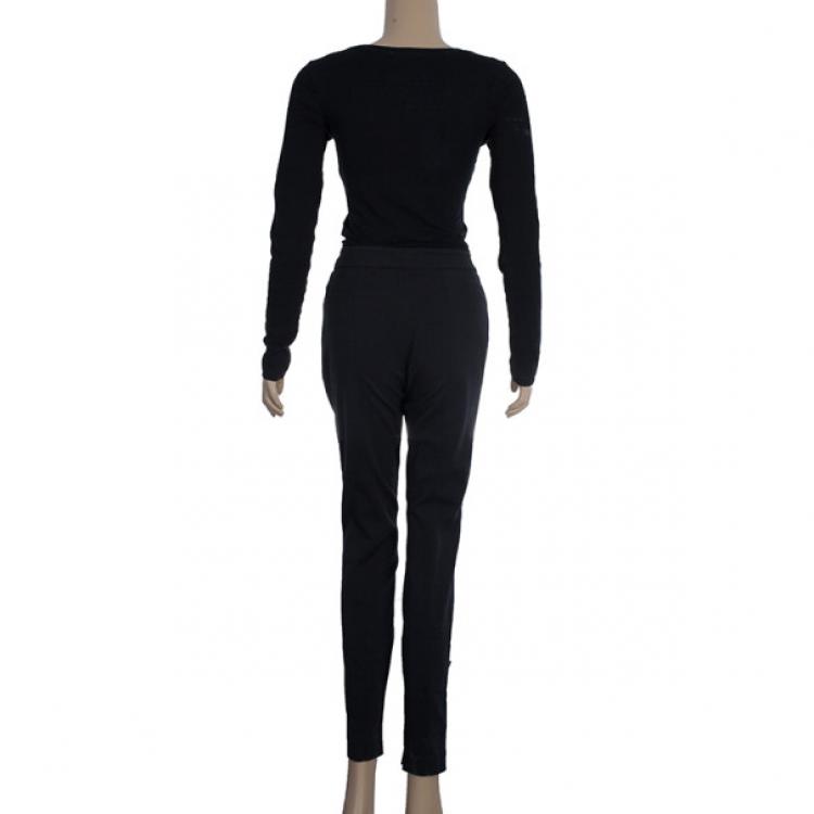 Pre Owned Versace Tapered Trousers S