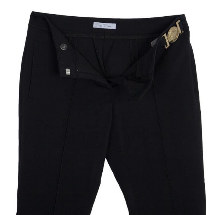 Pre Owned Versace Tapered Trousers S