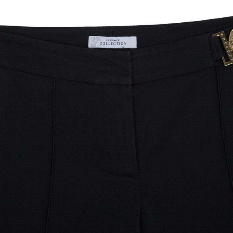 Pre Owned Versace Tapered Trousers S