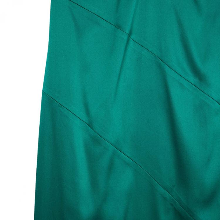 Pre Owned Versace Signature Silk Dress M