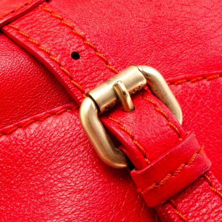 Pre Owned Versace Framed Large Satchel