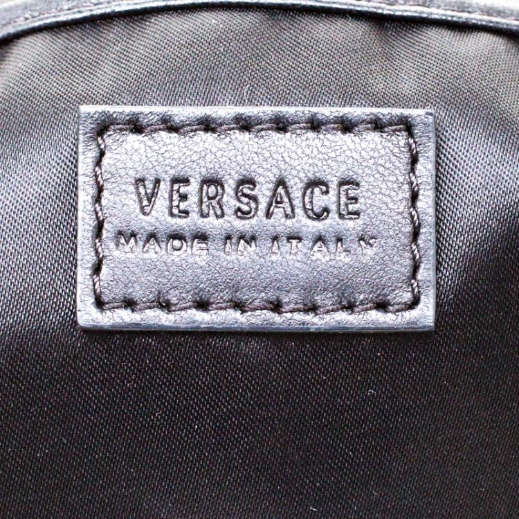 Versace Black Leather Medusa Sultan Shoulder Bag Versace | The Luxury ...