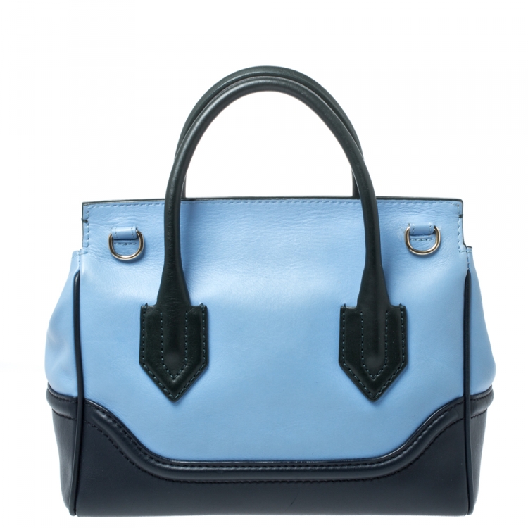 Pre Owned Versace Multicolor Leather Palazzo Tote