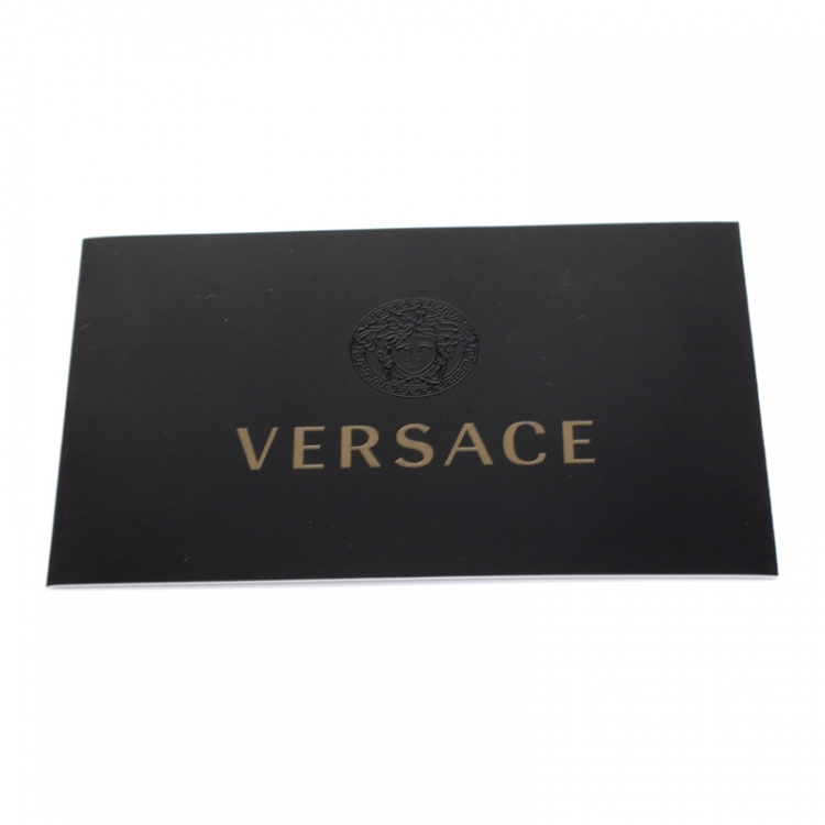 Pre Owned Versace Neon Yellow Patent Leather Medusa Chain Clutch