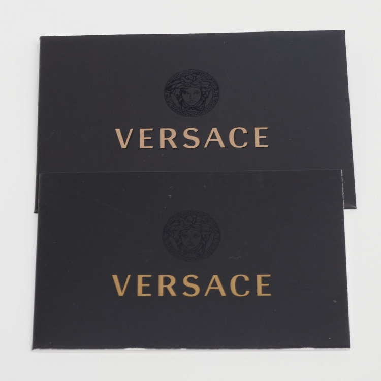 Pre Owned Versace Black Leather Palazzo Sultan Chain Shoulder Bag