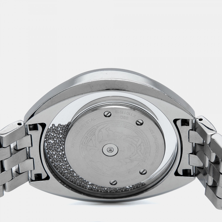 Pre Owned Versace White Stainless Steel Destiny Spirit 86Q99D002-S099 Women's Wristwatch 39 mm
