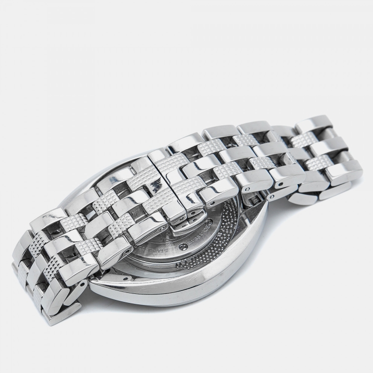 Pre Owned Versace White Stainless Steel Destiny Spirit 86Q99D002-S099 Women's Wristwatch 39 mm