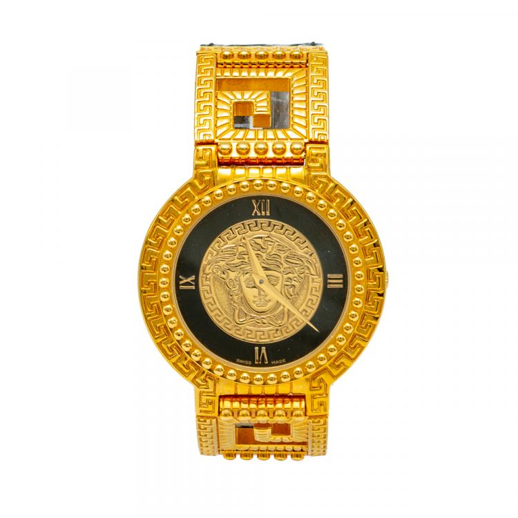 versace medusa watch women's