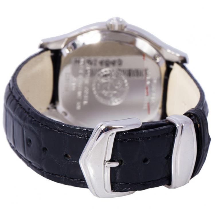 Pre Owned Versace White Stainless Steel OLA99 Women's Wristwatch 38MM