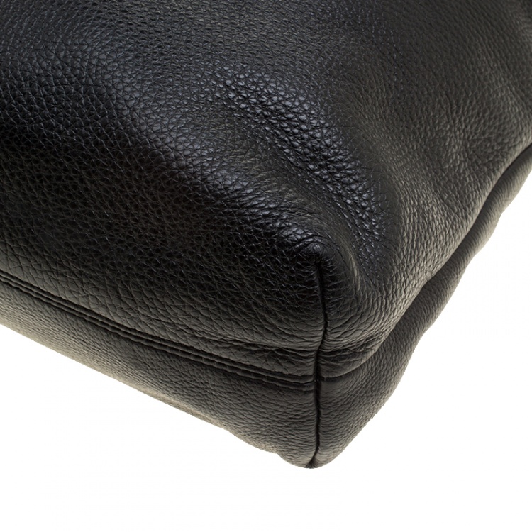 Pre Owned Vivienne Westwood Black Leather Tote