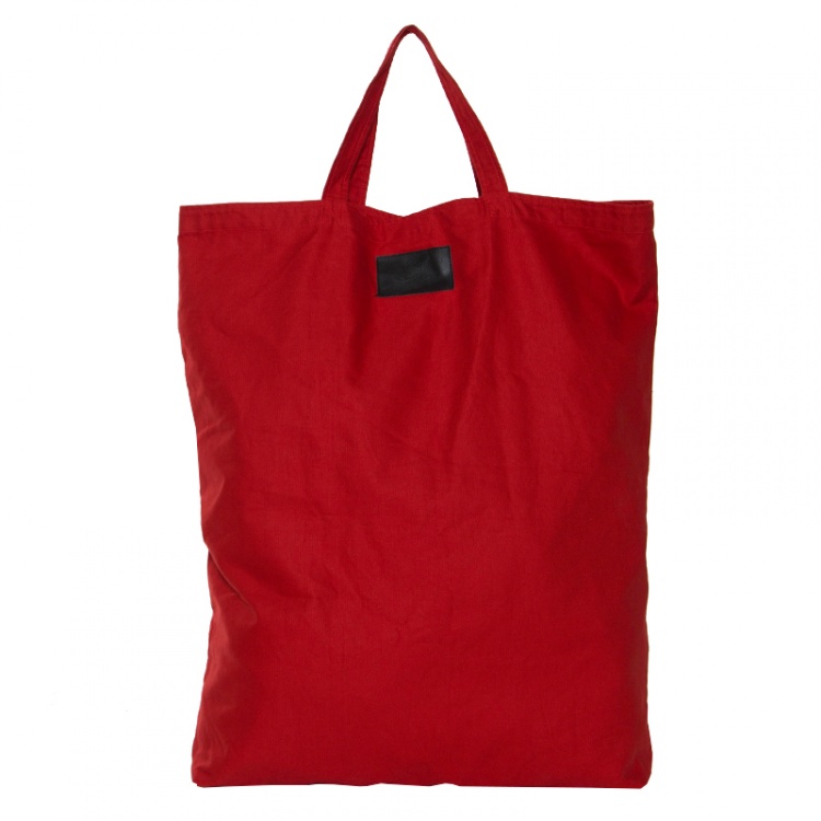 Pre Owned Vivienne Westwood Red Teddy Bear Printed Canvas Tote