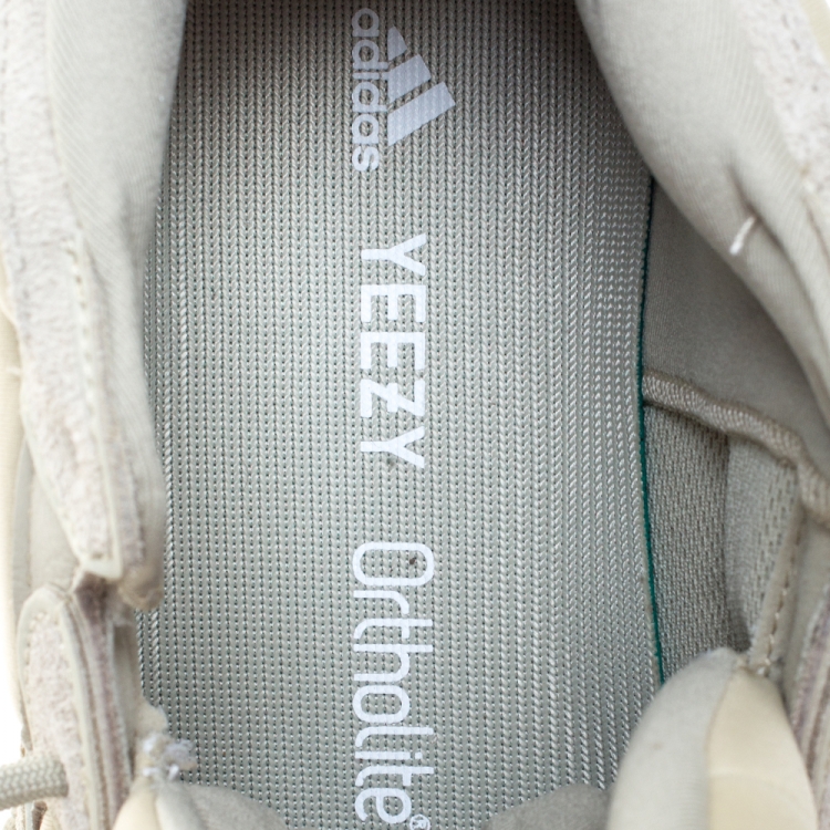 Pre Owned Yeezy x Adidas Off-white Suede, Leather And Mesh Yeezy 500 Sneakers Size 38