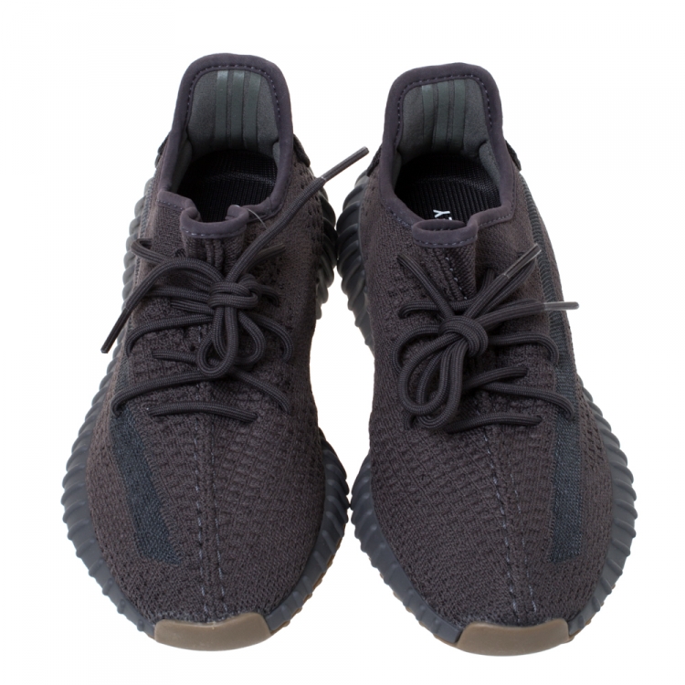 Pre Owned Yeezy x Adidas Cinder Cotton Knit Boost 350 V2 Sneakers Size 37.5