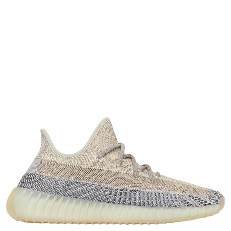 Pre Owned Adidas Yeezy 350 Ash Pearl Sneakers Size (US 6) EU 38 2/3