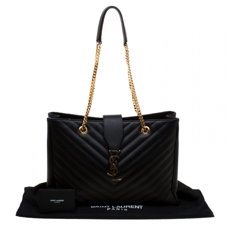 classic ysl black bag