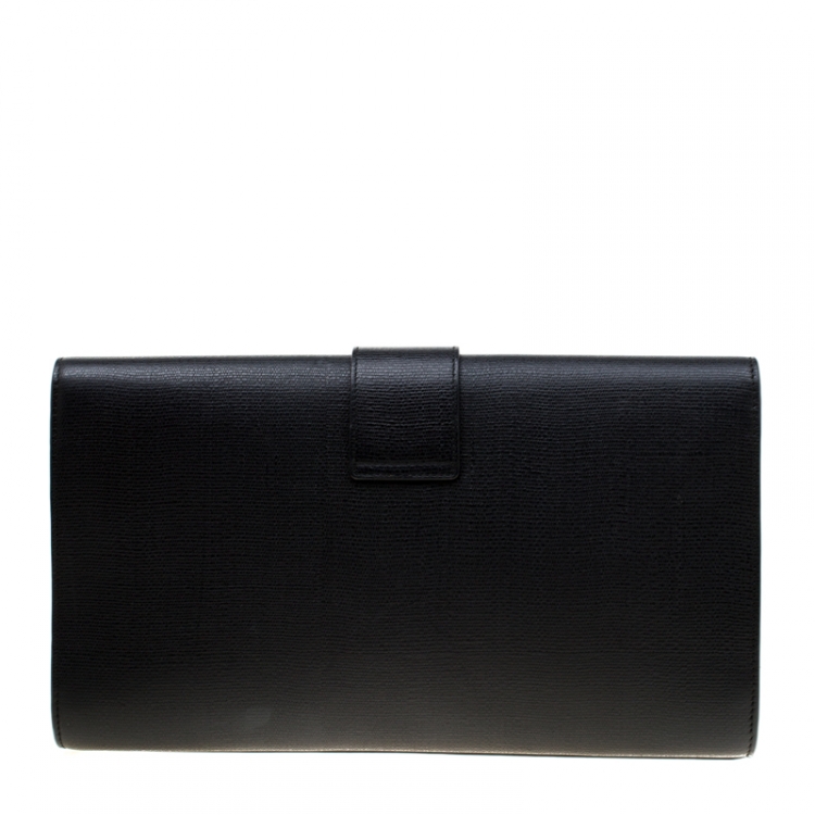 yves saint laurent black clutch