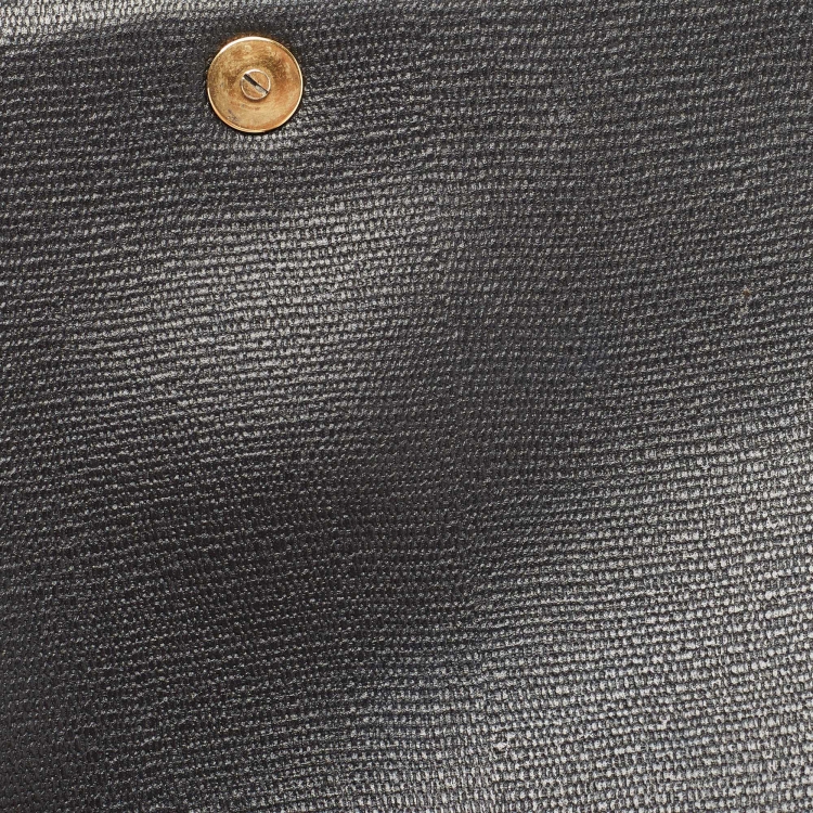 مملوكة مسبقًا Yves Saint Laurent Black Leather Chyc Shoulder Bag