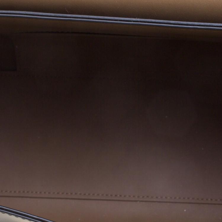 مملوكة مسبقًا ZAC Zac Posen Black Leather Eartha Belted Satchel
