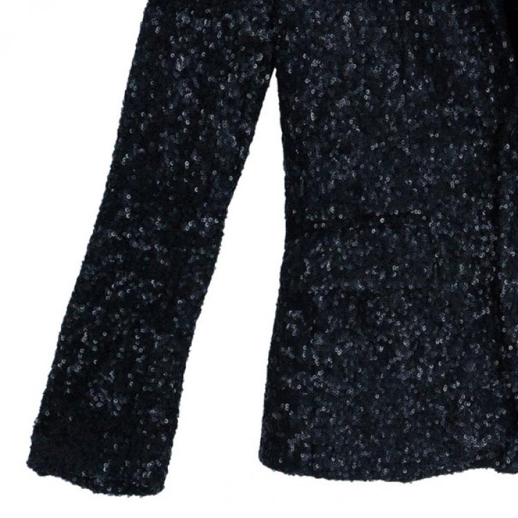 Pre Owned Zadig & Voltaire Sequin Jacket S